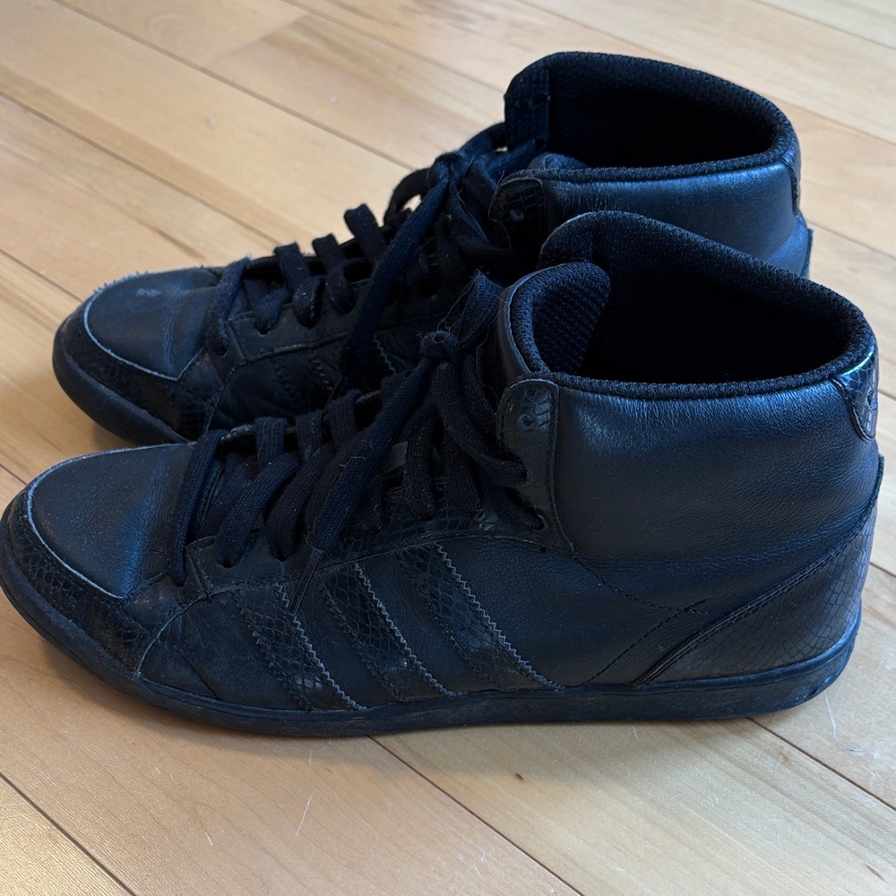 Adidas Originals Leather High Tops - Womens Size 8.5